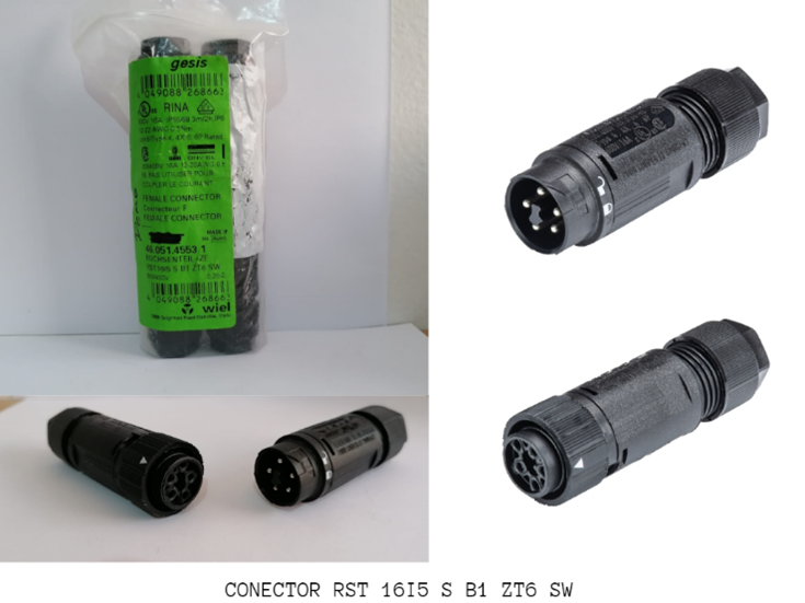 Connector RST16I5 S B1 ZT6 SW