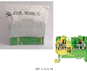 Earth terminal WTP 2,5/4 PE